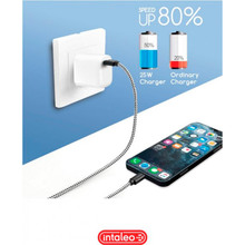 Сетевое зарядное устройство INTALEO TCGQPD125 White (USB Type-C 25W)