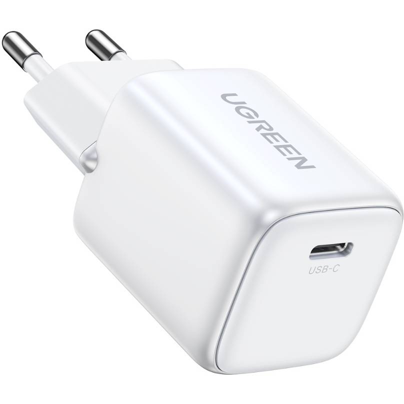 Зарядний пристрій UGREEN GaN Tech Mini 20W PD White (CD318/15324) Тип мережевий зарядний пристрій
