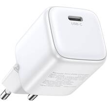 Зарядний пристрій UGREEN GaN Tech Mini 20W PD White (CD318/15324)