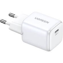 Сетевое зарядное устройство UGREEN GaN Tech Mini 30W PD White (CD319/15326)