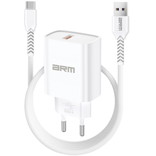 Сетевое зарядное устройство ARMORSTANDART AR012 1хUSB 24W with Type-C cable White (ARM69893)