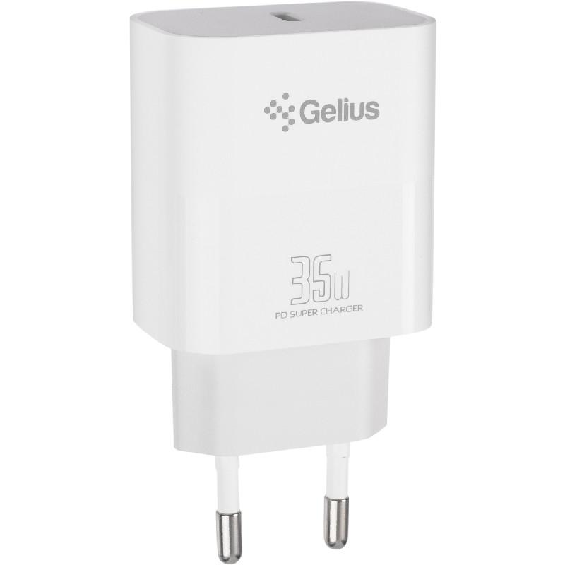 Сетевое зарядное устройство GELIUS PD35W Type-C PPS GP-HC054 Белый (00000094754) Тип сетевое зарядное устройство