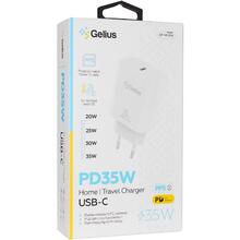 Сетевое зарядное устройство GELIUS PD35W Type-C PPS GP-HC054 Белый (00000094754)