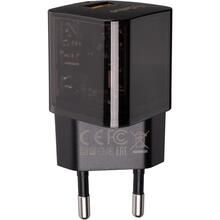 Зарядний пристрій Gelius Genesis GP-HC055 USB+Type-C 30W GaN (Incredible series) Transparent Black