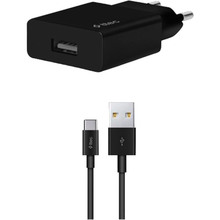 Зарядний пристрій TTEC SmartCharger USB 2.1А Black (2SCS20CS)