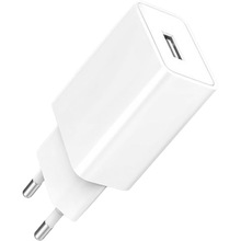 Сетевое зарядное устройство SKYDOLPHIN SC36 (1USB, 2.4A) White (MZP-000080)