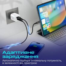 Зарядний пристрій PROMATE Powerport-25ac White (powerport-25ac.white)