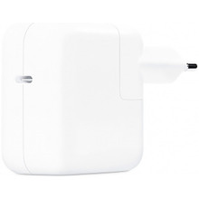 Сетевое зарядное устройство APPLE 30W USB Type-C Power Adapter White (MW2G3ZM/A)