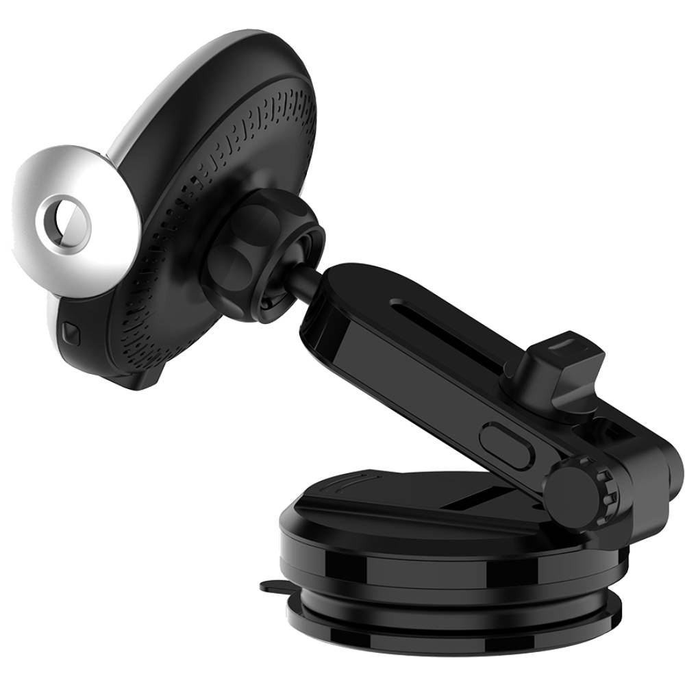 Зовнішній вигляд Автомобільний зарядний пристрій COLORWAY Car Wireless Charger (CW-CHAW039Q-BK)