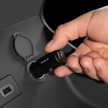 Автомобільний зарядний пристрій PROOVE Tiny Power Pro 65W Black (48857)