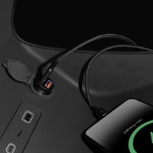 Автомобільний зарядний пристрій PROOVE Tiny Power Pro 65W Black (48857)