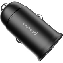 Автомобільний зарядний пристрій PROOVE Tiny Power Pro 65W Black (48857)