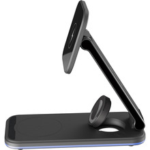 Бездротовий зарядний пристрій PROOVE Energy Fold 3 in 1 Black (50879)