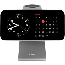 Бездротовий зарядний пристрій PROOVE Omni Power 3 in 1 Gray (55539)
