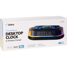 Беспроводное зарядное устройство GELIUS GP-SDC02 15W Wireless RGB Time Bridge 2 (95661)