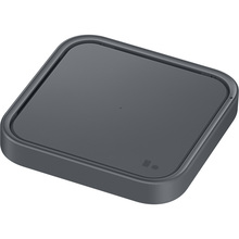Беспроводное зарядное устройство SAMSUNG 15W Super Fast Wireless Charger Pad Dark Gray (EP-P2400BBEGEU)
