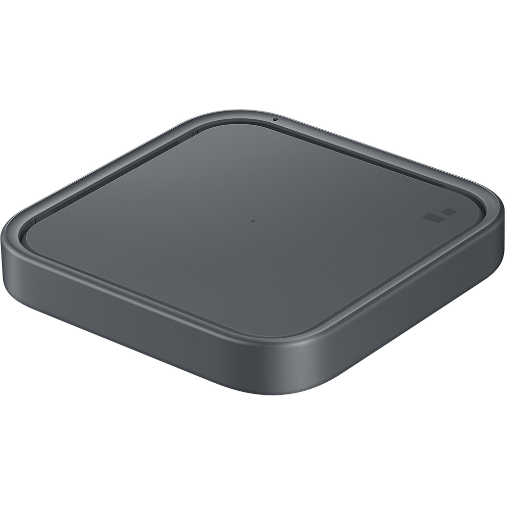 Беспроводное зарядное устройство SAMSUNG 15W Super Fast Wireless Charger Pad Dark Gray (EP-P2400BBEGEU) Поддержка быстрой зарядки True