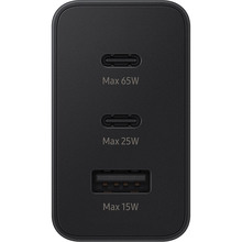 Зарядний пристрій SAMSUNG 65W Power Adapter Trio Black (EP-T6530NBEGEU)
