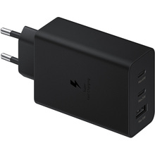 Сетевое зарядное устройство SAMSUNG 65W Power Adapter Trio Black (EP-T6530NBEGEU)