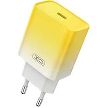 Сетевое зарядное устройство XO CE18 PD30W USB-C Yellow (XO-CE18-YEL)