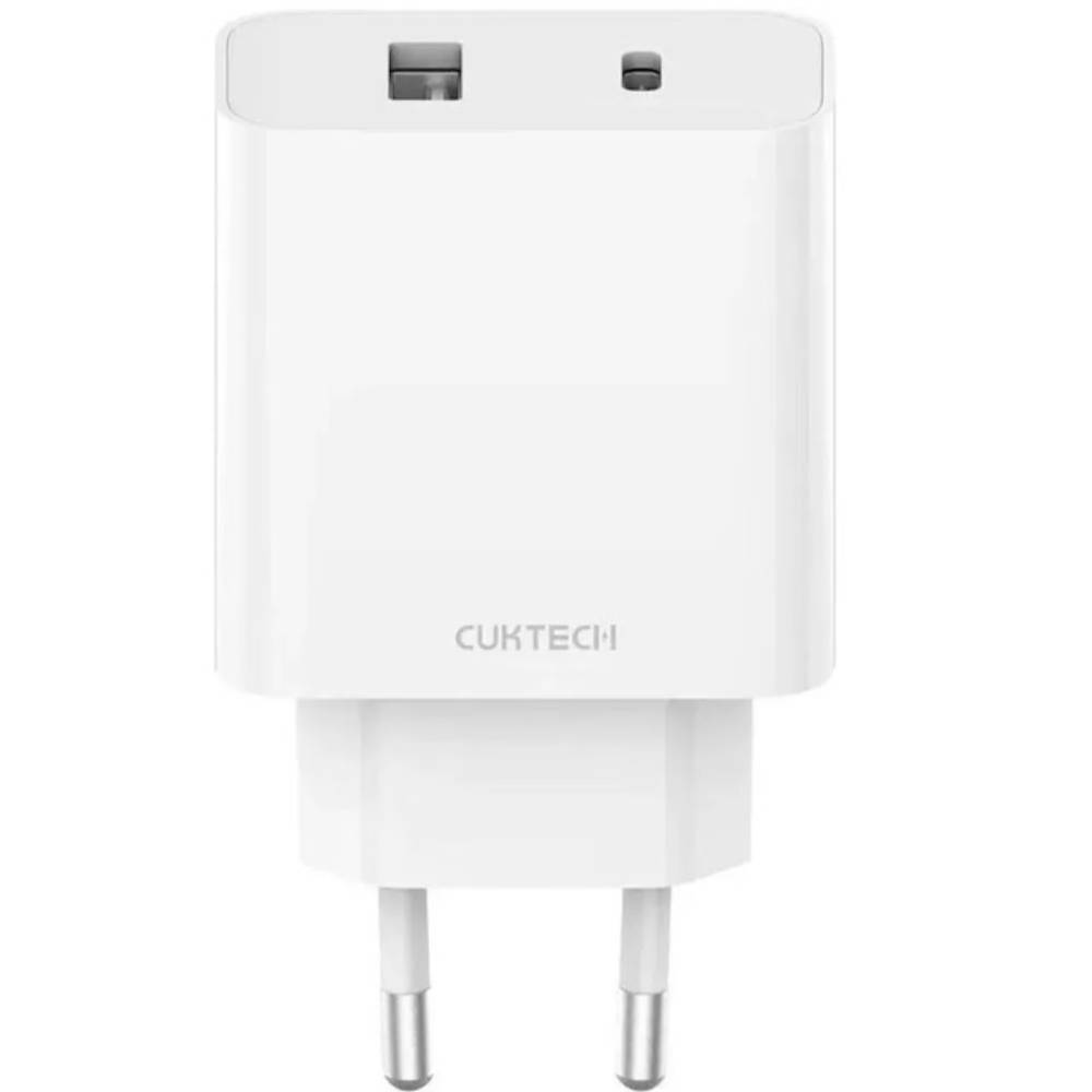 Зарядний пристрій Xiaomi CUKTECH 30W Charger (Type-A+Type-C) White (A19 EU)