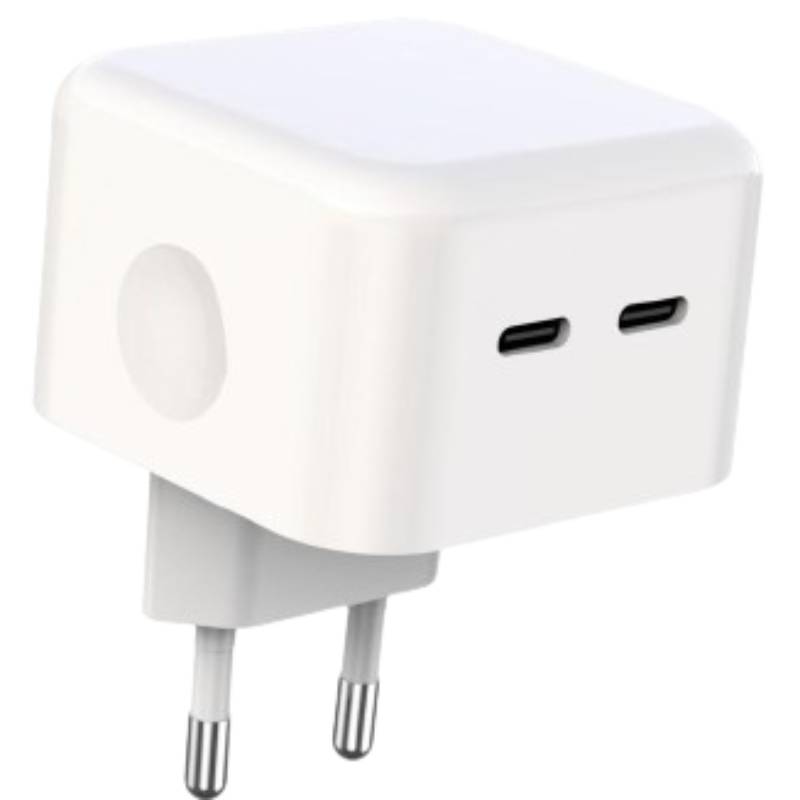 Сетевое зарядное устройство XO L102 35W/2 USB-C + кабель Lightning NB113 White (XO-L102i-WH) Тип сетевое зарядное устройство