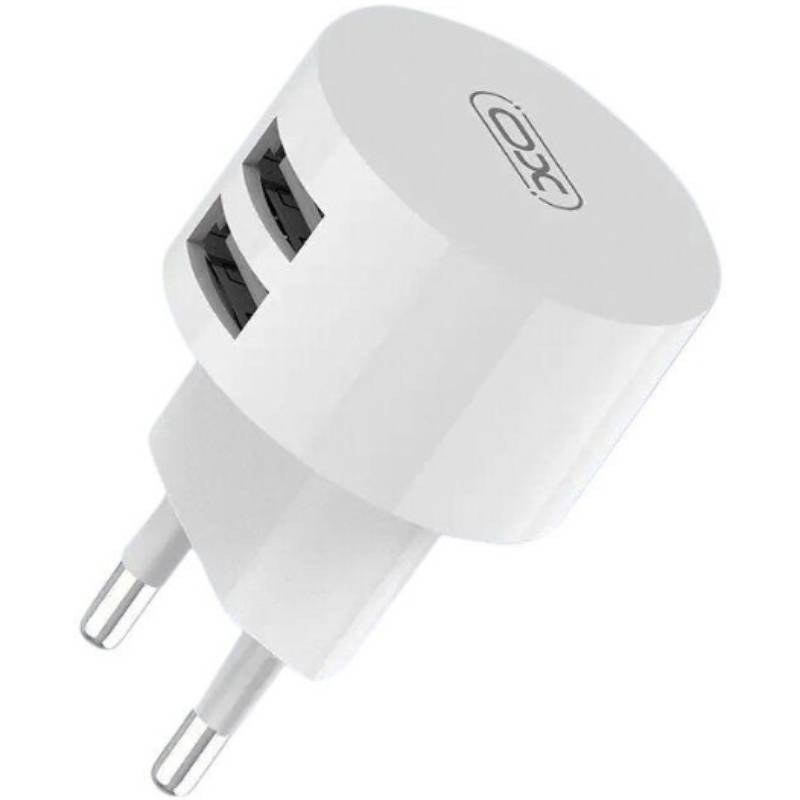 Сетевое зарядное устройство XO L62 2.4A/2USB + microUSB White (L62-M-WH) Тип сетевое зарядное устройство