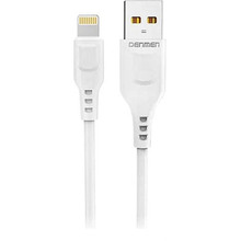 Сетевое зарядное устройство DENMEN DC01L 2.4A White (DC01L-WH)