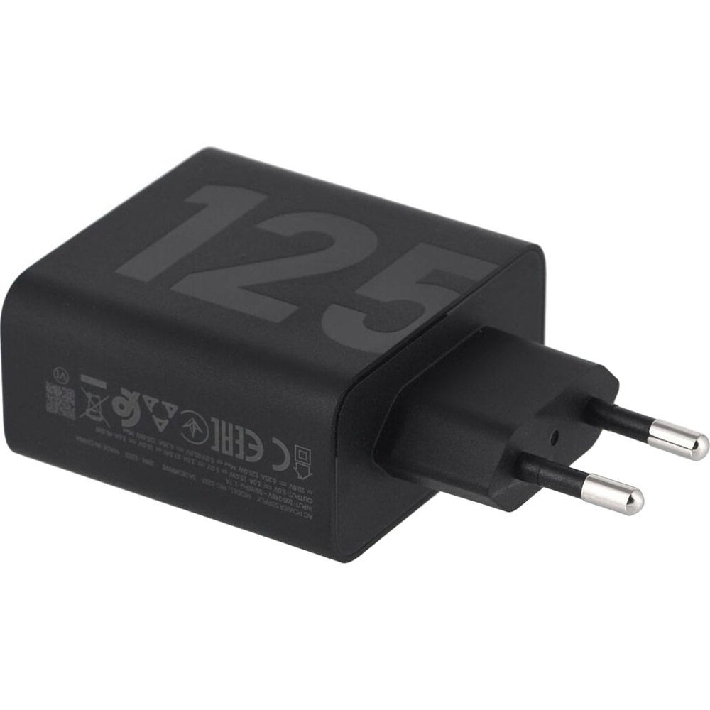 Сетевое зарядное устройство MOTOROLA 125W GaN USB + кабель 1m (SJMC1252) Black Тип сетевое зарядное устройство