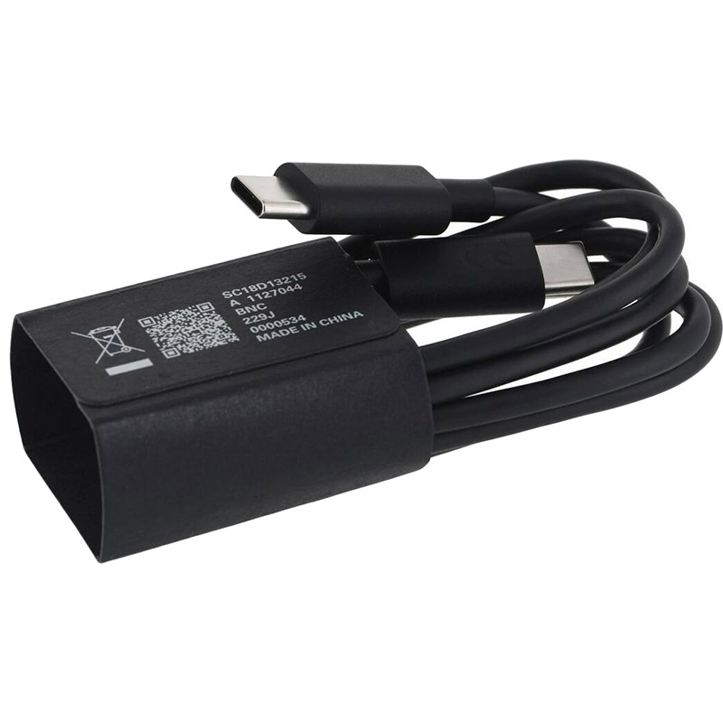 Внешний вид Сетевое зарядное устройство MOTOROLA 125W GaN USB + кабель 1m (SJMC1252) Black