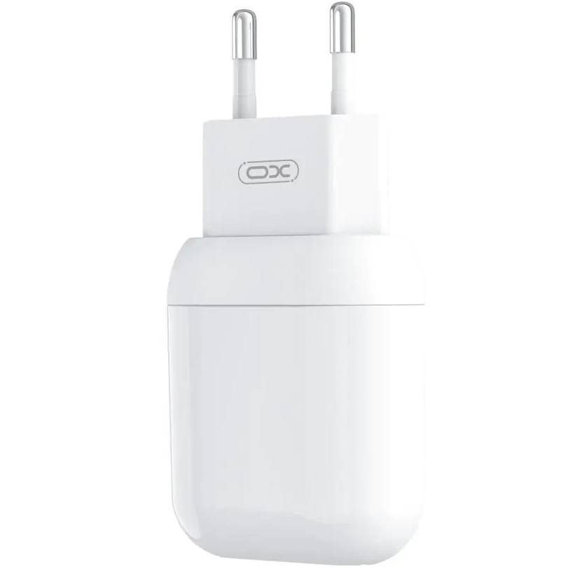 Сетевое зарядное устройство XO L78 2.4A/2USB + Type-C White (L78-TC-WH) Мощность 12