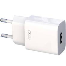 Сетевое зарядное устройство XO L99 2.4A/1USB + lightning White (L99-L-WH)