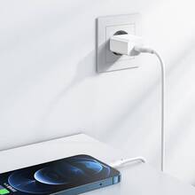 Сетевое зарядное устройство XO L99 2.4A/1USB + lightning White (L99-L-WH)