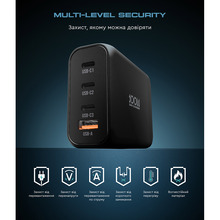 Зарядний пристрій ARMORSTANDART Resolute Power ARP-131 100W GaN Black (ARM70024)