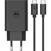 Сетевое зарядное устройство MOTOROLA 30W USB-C 1m Black (SJMC302)чорний