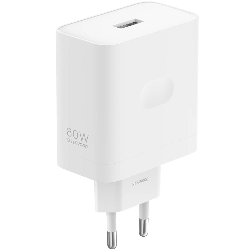 Сетевое зарядное устройство OPPO SUPERVOOC 1USB 80W White (VCB8OAEH)