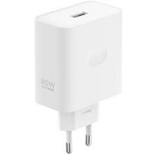 Сетевое зарядное устройство OPPO SUPERVOOC 1USB 80W White (VCB8OAEH)