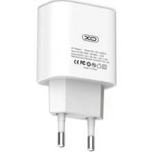 Зарядний пристрій XO L40 18W USB Type-C White (L40-WH)