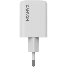 Сетевое зарядное устройство CANYON CU45AC GaN PD QC 45W White (CNS-CUW45AC)