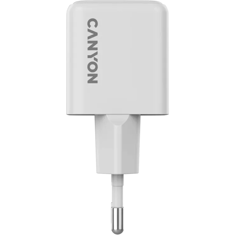 Сетевое зарядное устройство CANYON CU20AC GaN PD QC 20W White (CNS-CUW20AC) Выходной разъем USB 