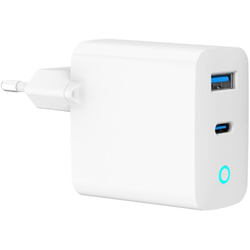 Сетевое зарядное устройство GEMBIRD TA-UC-PDQC30L-W-01 White Выходной разъем USB 