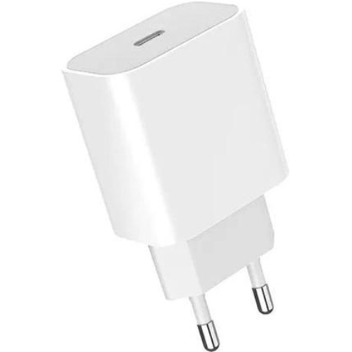 Сетевое зарядное устройство DENMEN DC06 20W 3.6A USB-C White (DM-DC06L-WH)