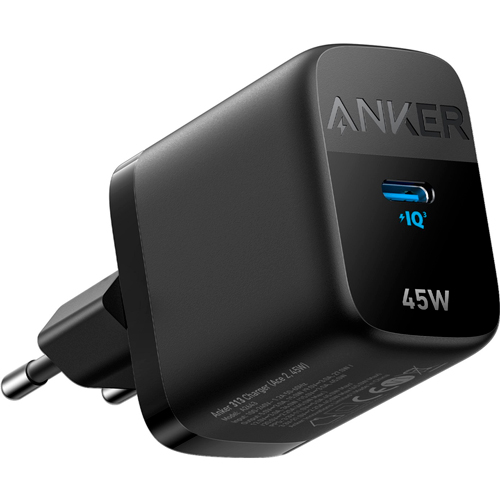 Сетевое зарядное устройство ANKER PowerPort 313 45W Black (A2643G11)