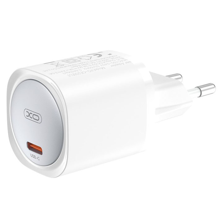 Сетевое зарядное устройство XO CE20 - 33W Single port USB-C PD30W/PPS33W White (CE20_White) Мощность 33