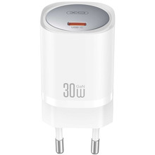 Зарядний пристрій XO CE20 - 33W Single port USB-C PD30W/PPS33W White (CE20_White)