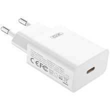 Сетевое зарядное устройство XO L126 - 20W PD Single port USB-C (L126_White)