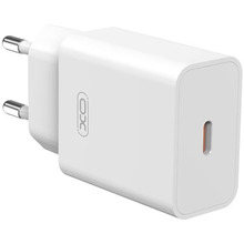 Зарядний пристрій XO L126 - 20W PD Single port USB-C (L126_White)