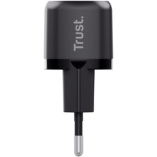 Зарядний пристрій TRUST Maxo Ultra Small 20W 1xUSB-C PD Charger Black (25174_TRUST)