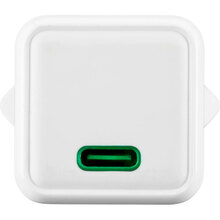 Зарядное устройство HAMA Super Mini 1xUSB-C 25W White (00201981)