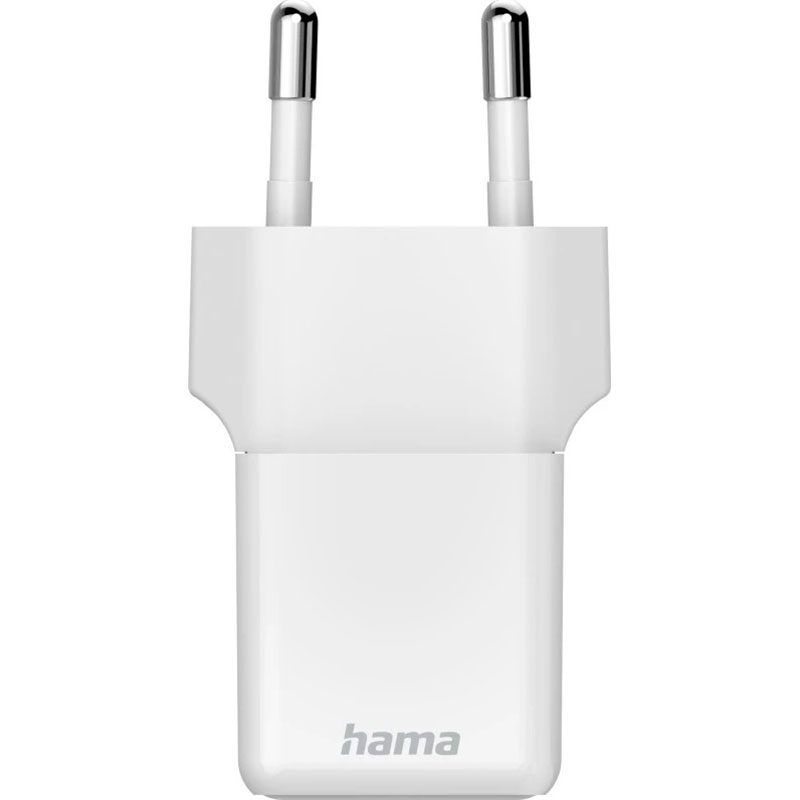 Зарядное устройство HAMA Super Mini 1xUSB-C 25W White (00201981) Выходной разъем USB Type-C